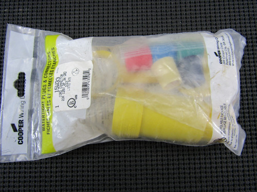 Cooper Arrow Hart 15W33 20A 125V 2P 3W 5-20R Cord Connector - Factory Sealed