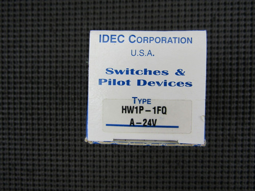 Idec HW1P-1FQ-A-24V Pilot Light Amber 22MM - New