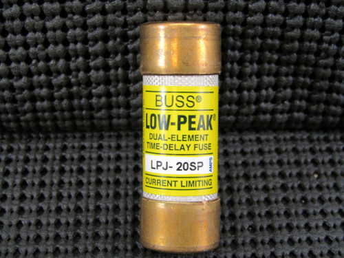 Cooper Bussmann LPJ-20SP Class J 20A Low Peak Time Delay Fuse 600V - Lot of 6