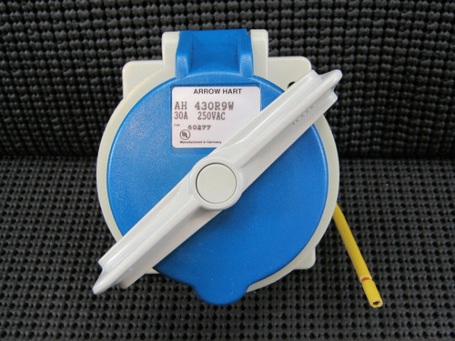 Crouse-Hinds AH430R9W Pin & Sleeve 30A 3PH 250V 3P 4W Receptacle - New In Box