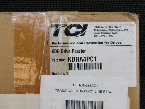 TCI KDRA4PC1 KDR Drive Reactor