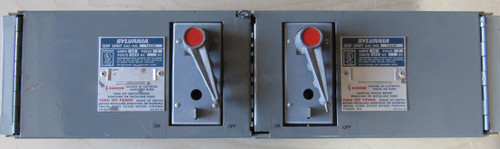 SYLVANIA QSF T653R SWITCH 60A 3P 600V - USED / NO HARDWARE