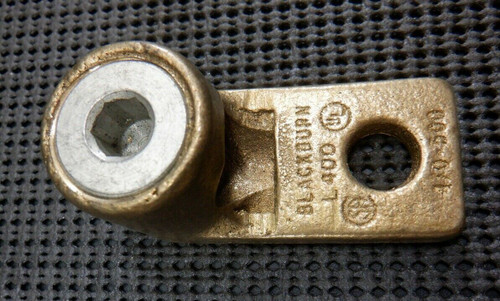 BLACKBURN L400-BB 1/0-500 MCM SINGLE HOLE UNINSULATED COPPER LUG - NEW NO BOX
