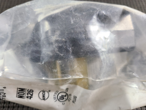 COOPER WIRING DEVICES S42 2P 30/50A 250V UNIVERSAL ANGLE PLUG - FACTORY SEALED