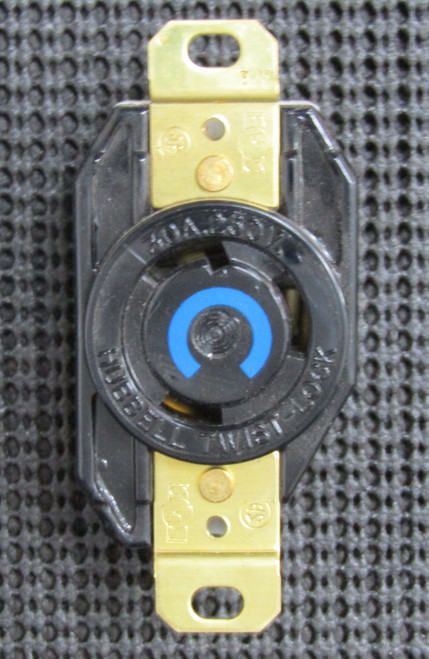 HUBBELL HBL2620 30A 250V 2P 3W GROUNDING TWIST-LOCK RECEPTACLE NEMA L6-30R