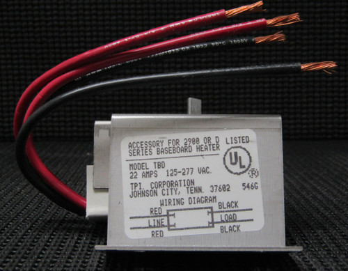TPI PCN01054702 22A 125/277V 2P INBUILT THERMOSTAT KIT