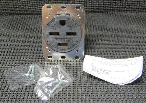HUBBELL HBL8430A 30A 250V 3P 4W NEMA 15-30R GROUNDING FLUSH MOUNT RECEPTACLE