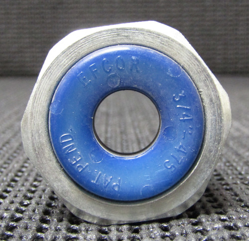 EFCOR 8107-475 STEEL PLATED LT STRAIN RELIEF PORTABLE CORD CONNECTOR - LOT OF 10