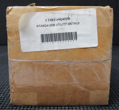 UTILITY METALS RTASQ4-2DB INTERNAL TENON ADAPTER FOR 4" POLE - FACTORY SEALED