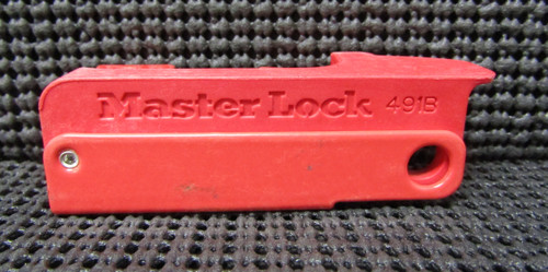 MASTERLOCK 491B GRIP TIGHT TALL OR WIDE TOGGLE CIRCUIT BREAKER LOCKOUT W/O BANDS