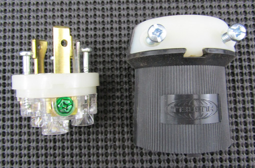 HUBBELL HBL2611 30A 125V 2P 3W B&W L5-30P TWIST-LOCK CONNECTOR