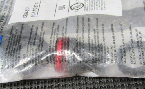 WEG CSW-SD1 24V 22MM FLUSH RED LED PILOT LIGHT - LOT OF 2 / FACTORY SEALED