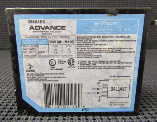 ADVANCE IMH-39-G-BLS 120/277V 50/60HZ 39W BALLAST - NEW IN BOX