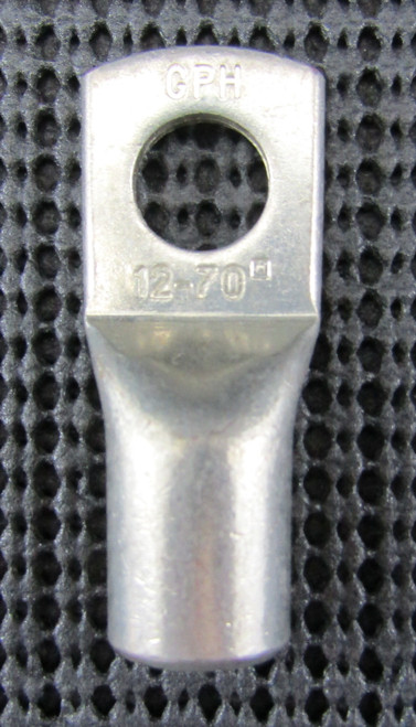 GPH 12-70 1-HOLE 70MM COPPER COMPRESSION LUG - LOT OF 3 / NEW NO BOX