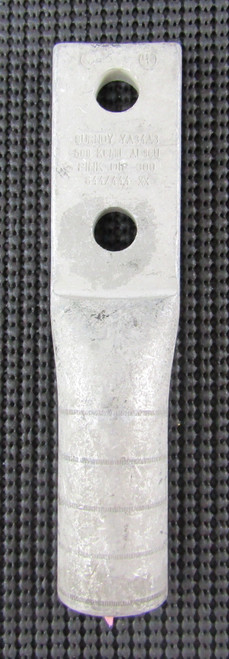 BURNDY YA34A3 500KCMIL 2-HOLE COMPRESSION TERMINAL - NEW NO BOX