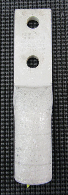 BURNDY YA39A5 1/2" STUD 2-HOLE ALUMINUM COMPRESSION LUG - NEW NO BOX