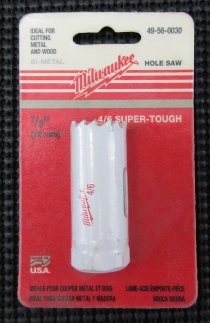 MILWAUKEE 49-56-0030 SUPER-TOUGH METAL/WOOD HOLE SAW - LOT OF 2 / FACTORY SEALED