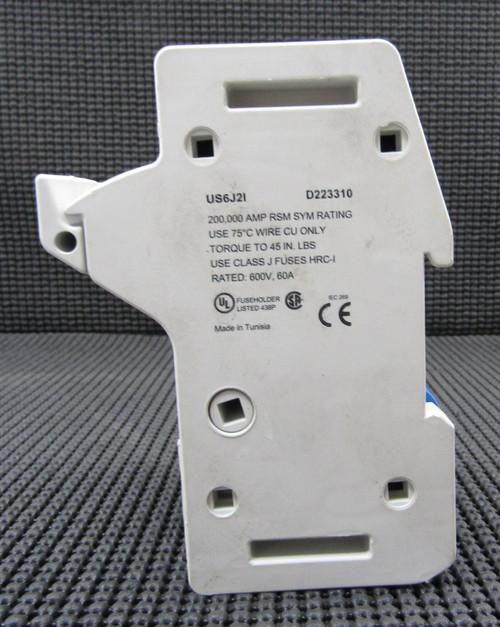 FERRAZ SHAWMUT US6J2I 600V 60A 2P CLASS J FUSE HOLDER LPSJ602.ZXID - NEW NO BOX