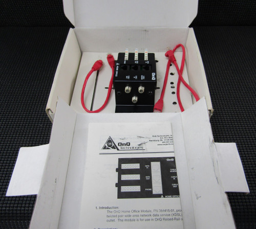 ONQ 364415-01 CAT5E ED-D 4101 YCO100 HOME OFFICE MODULE - NEW IN BOX