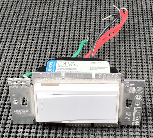 LUTRON DIVA DV-603P 120V 60HZ 600W 3-WAY PRESET DIMMER - NEW NO BOX