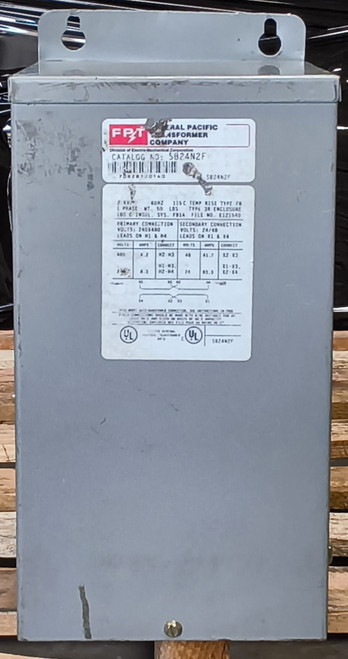Federal Pacific SB24N2F 2KVA 1Ph 240X480-24/48 3R 60Hz