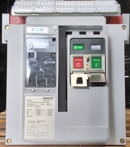 Eaton SBS630 3000 Amp 3 Pole 50/60Hz Circuit Breaker