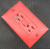 Pass & Seymour 1594-HGRED 15A 125V GFCI Red HG Receptacle Trip Indicator