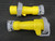 Hubbell 320C4W and 320P4W Male & Female 20A 125VAC 2P 3W Grd IEC 309 – New