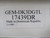 NAPCO Gemini GEM-DK3DGTL Door Style Digital Keypad 17439DR