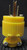 RODALE P 515-YN 15A 125V 2P 3W YELLOW NYLON CAP STRAIGHT BLADE PLUG - NEW NO BOX