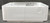 MARLEY CRASM SIENNA WHITE C SERIES HEATER SURFACE MOUNTING FRAME - NEW IN BOX