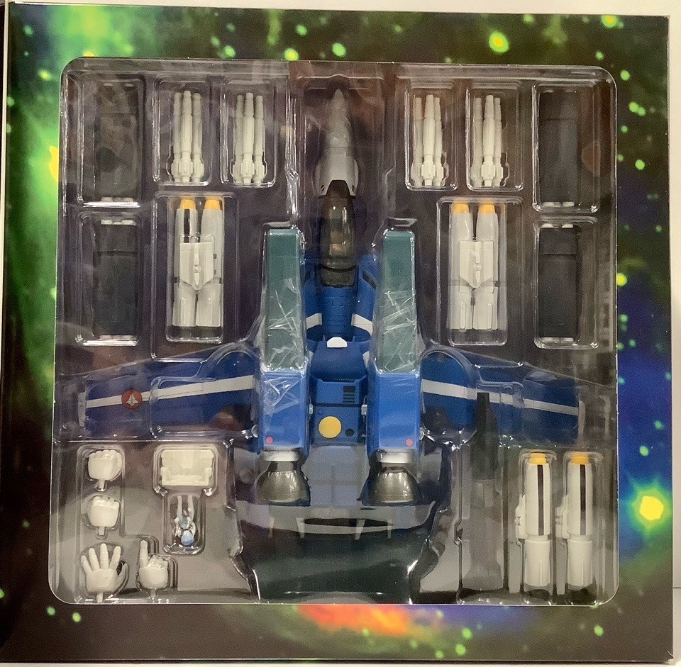 Hi-Metal R - Macross - VF-1J Super Valkyrie Milia Fallyna Jenius Unit