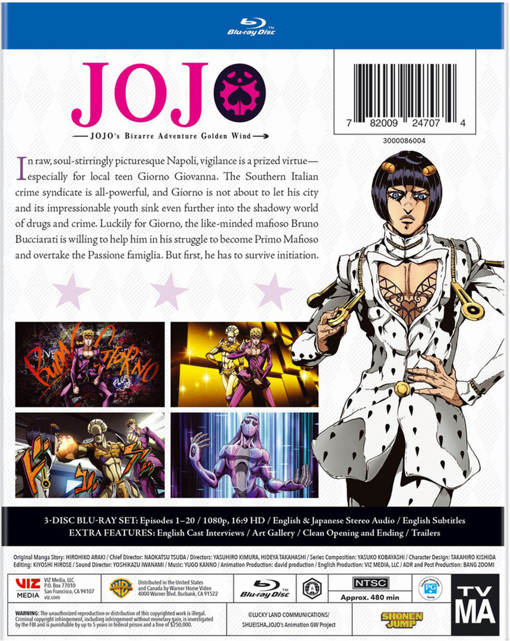 Watch JoJo's Bizarre Adventure: Golden Wind Recaps in HD Online for Free -  Anix