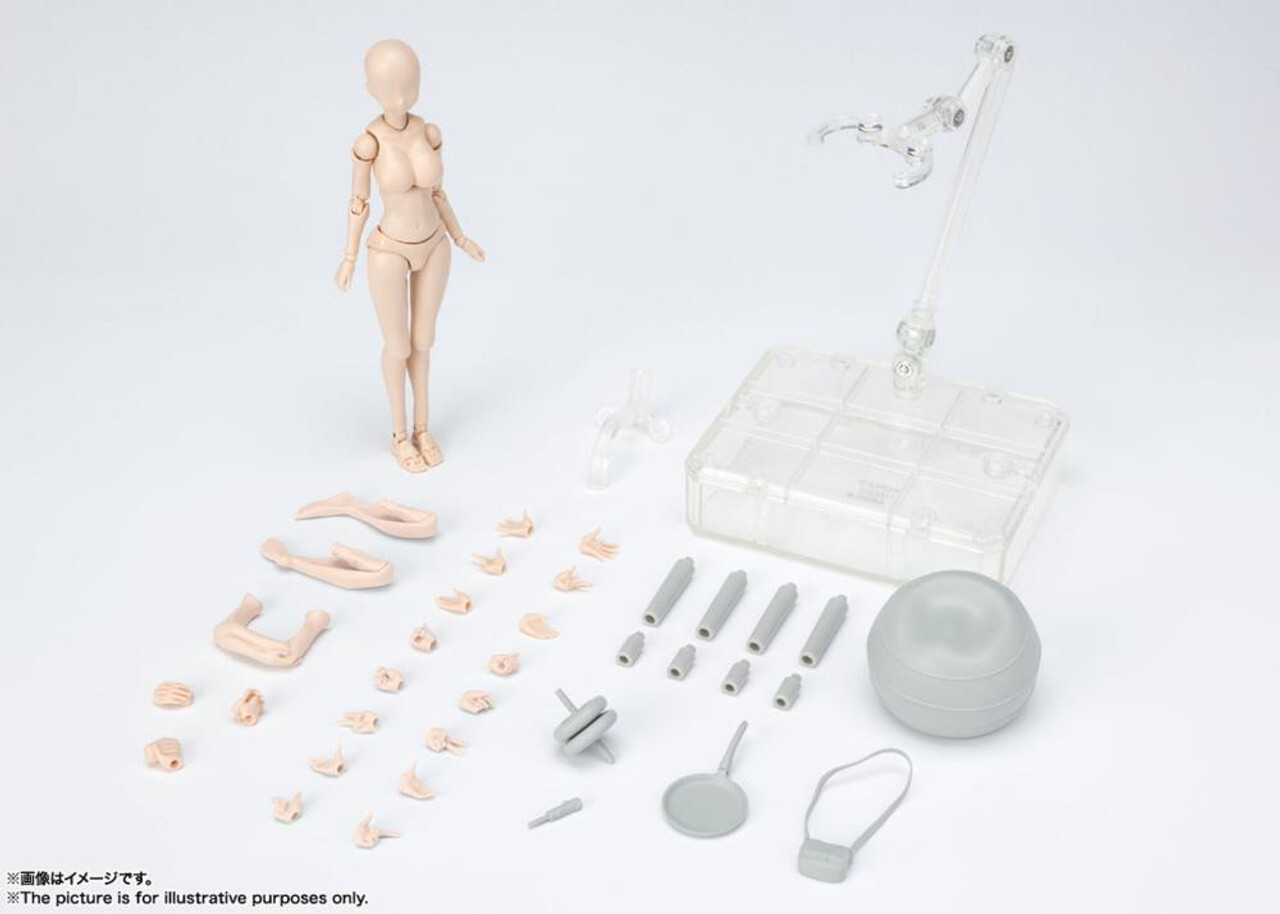 S.H.Figuarts BODY-CHAN -Sports- Edition DX SET (Gray Color Ver