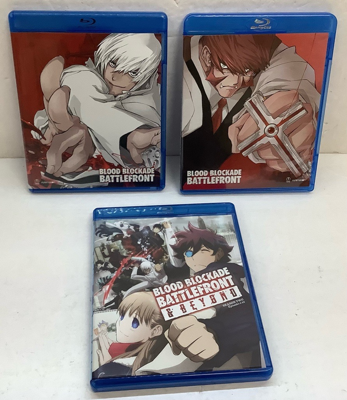 TOHO Reveals Additional 'Blood Blockade Battlefront & Beyond' Anime Blu-ray  Box Set Packaging