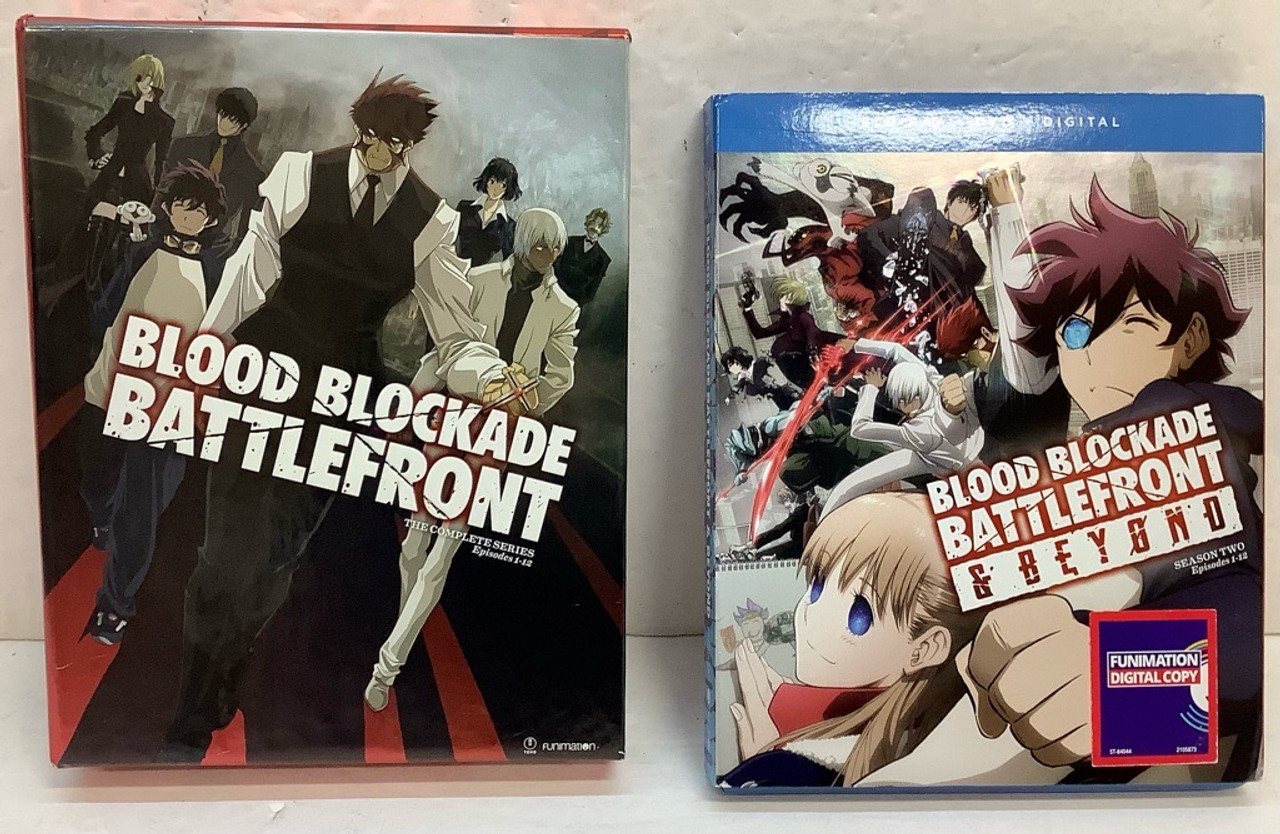 Blood Blockade Battlefront Limited Edition & Season 2 set  Blu-Ray/DVD(105081138)