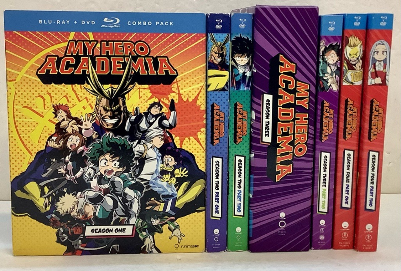 DVD Anime Boku No My Hero Academia Season 4 Series (1-25 end