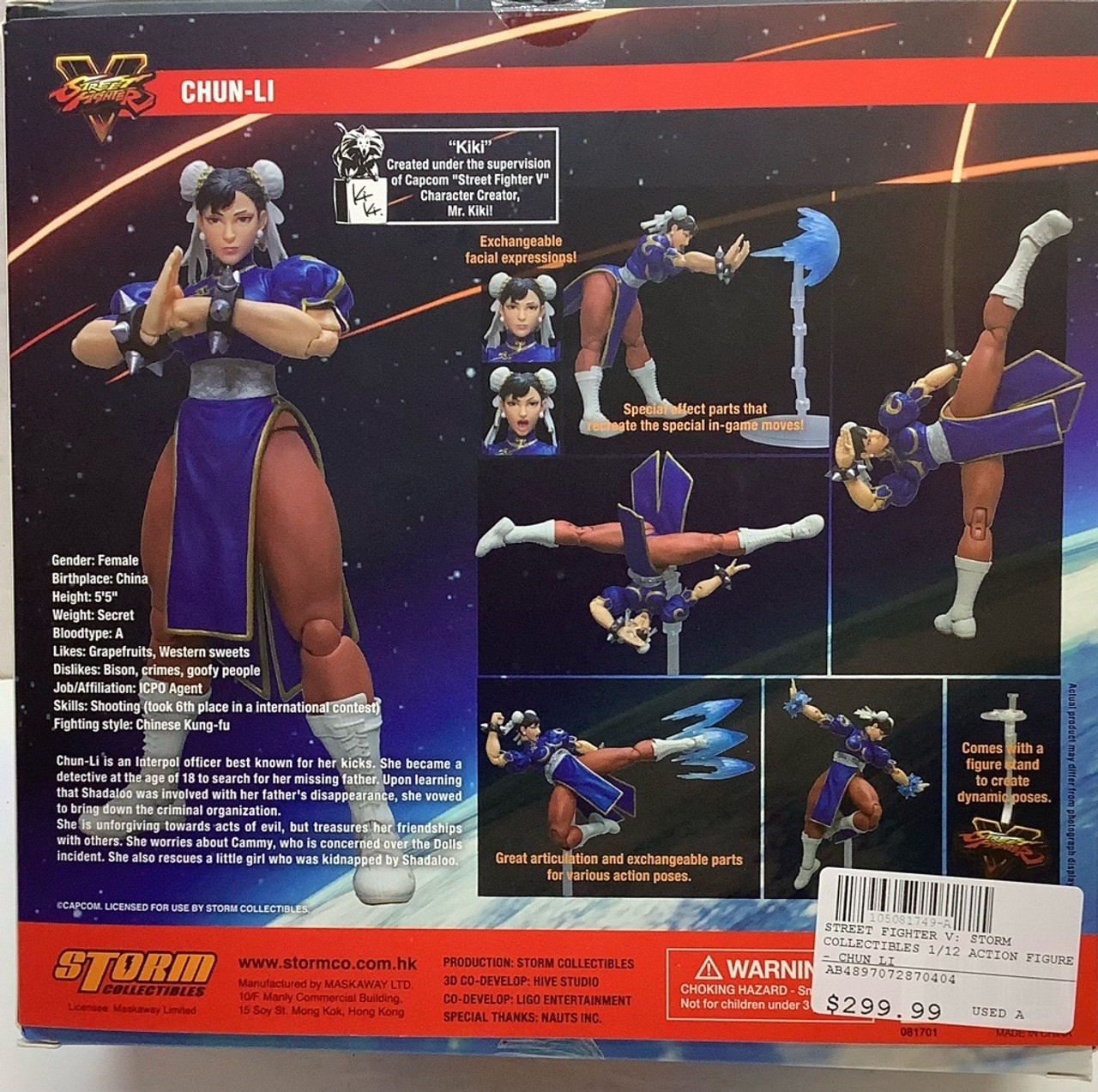Storm Toys 1/12 Collectibles Street Fighter V Arcade Edition SDCC Shin –  Lavits Figure