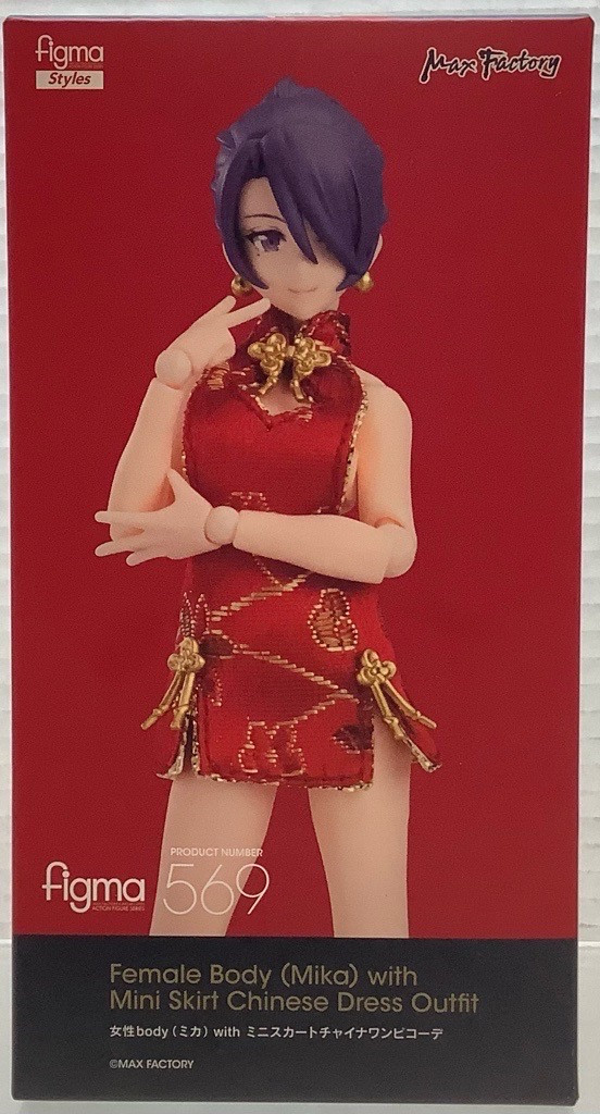 Original Character: Figma - Female Body (Mika) with Mini Skirt Chinese ...