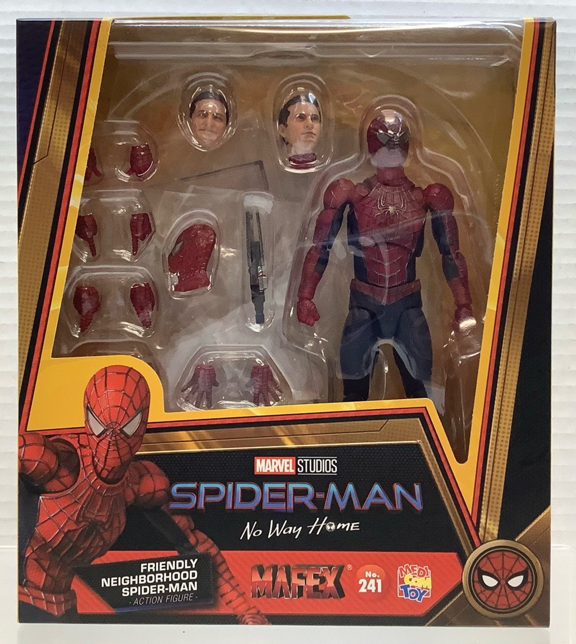 アメコミ MAFEX FRIENDLY NEIGHBORHOOD SPIDER-MAN k MAFEX No.241 FRIENDLY NEIGHBORHOOD SPIDER-MAN ACTION FIGURE
