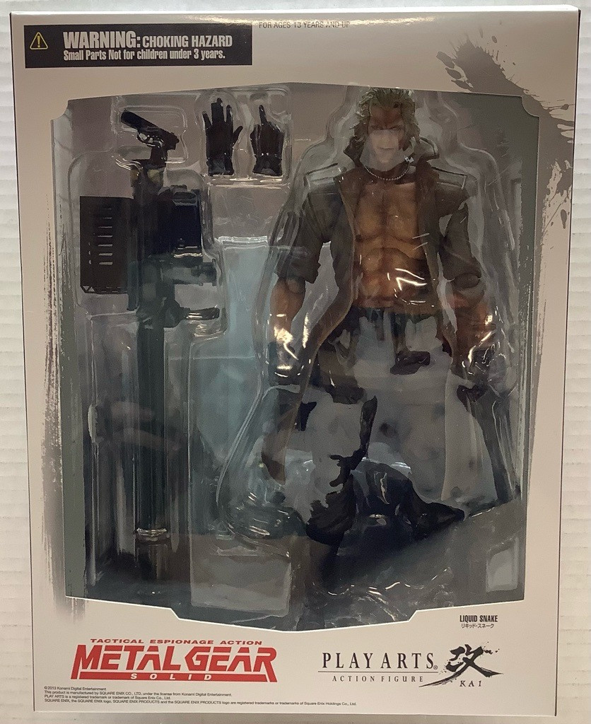 未使用✨PLAY ARTS改 スネーク 「L GEAR SOLID」 Amazon.co.jp: METAL GEAR SOLID V GROUND ZEROES PLAY ARTS改