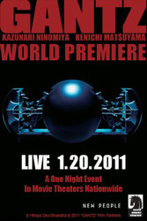 Gantz World Premiere Tickets Raffle