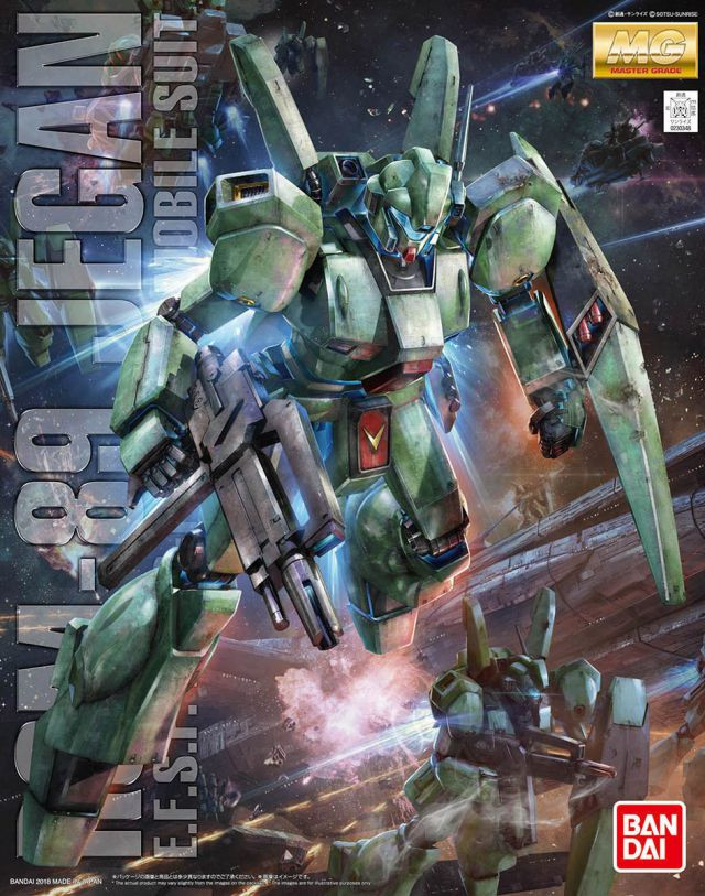Gundam Char's Counterattack MG 1/100 Scale Model Kit RGM89 Jegan
