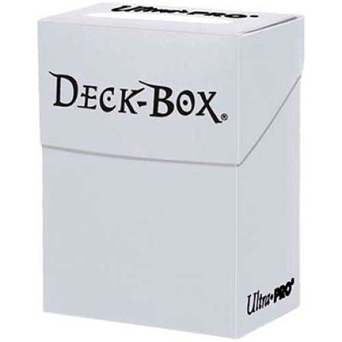 Ultra-Pro: Deck Box - White(104000000003)