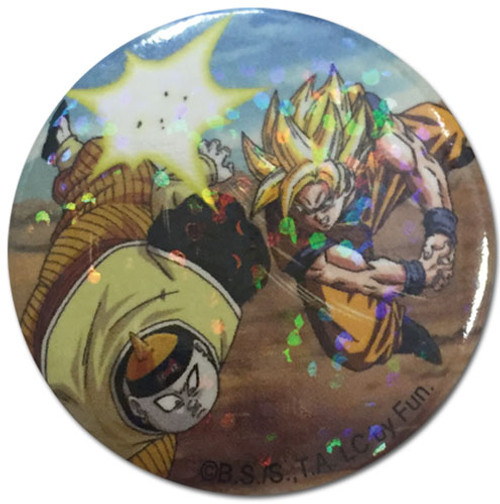 Dragon Ball Z: Button - Android 19 & Goku Glitter 1.25''