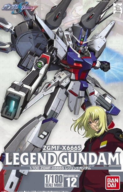 Gundam Seed: NG 1/100 Scale Model Kit - ZGMF-X666S Legend Gundam