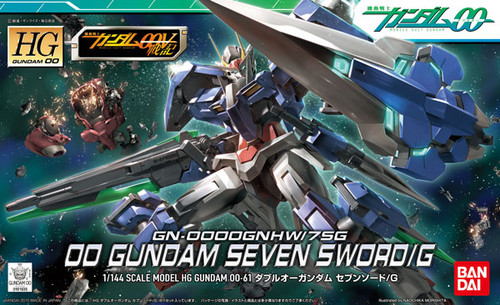 Gundam 00: HG 1/144 Scale Model Kit - GN-0000GNHW17SG Seven Sword/G