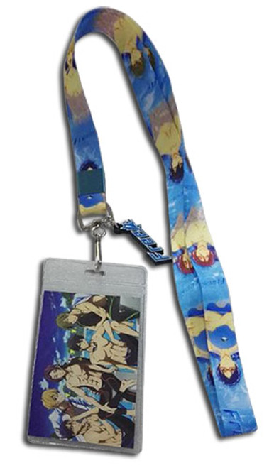 Free!: Lanyard - Group in Swimming Pool