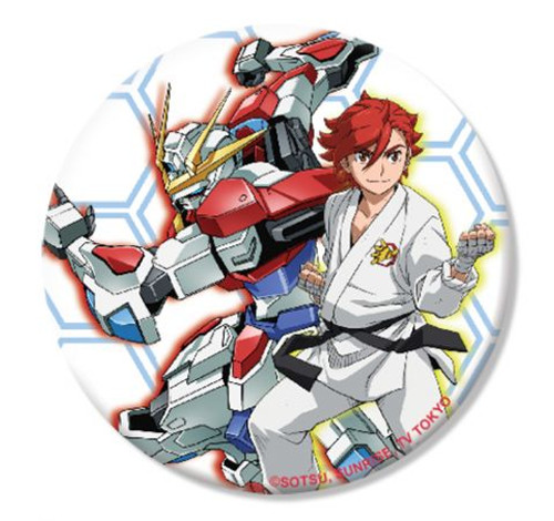 Gundam Build Fighters Try: Button - Sekai & Build Burning 1.25''(101000050155)