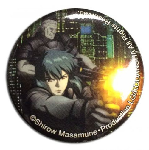 Ghost in the Shell: Button - Motoko & Batou 1.25''